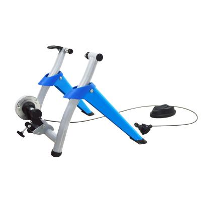 China Foldable Indoor Fitness Exercise Bicycle Trainer, Home Bike Trainer, MTB Road Bike Roller Bicycle Stand Retraining Training Rack for sale