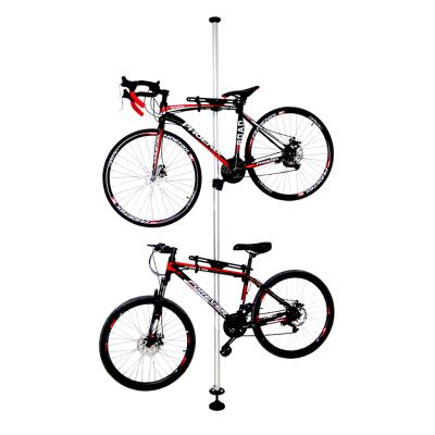 China Adjustable Size 3 Meter Height 2 Bike Rack Bicycle Display Stand Bike Rack for sale