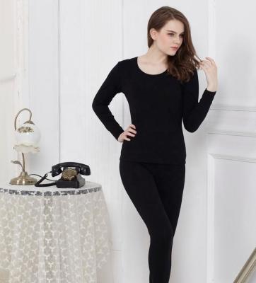 China Antibacterial Cotton Ladies Thermal Underwear Long Johns Suits for sale