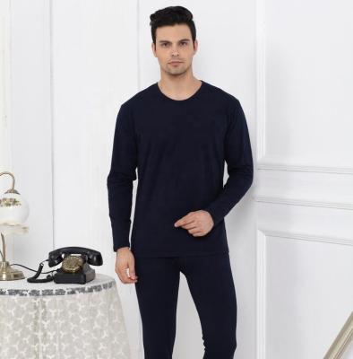 China High Quality Custom Cotton Men's Johns Heated Thermal Underwear Antibacterial Long Set For Winter for sale