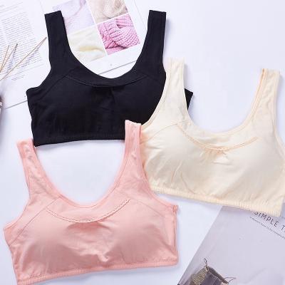 China Antibacterial High Quality Sports Grow Bra Cotton Yoga Top Breathable Top For Women for sale