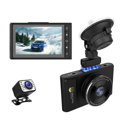 China Magnetic support 4 | 128 SONY 307 Nightvision Vehicle Super Portable Dashcam Gigabyte TF Data Black Box Driving Front 1080P Back 1080P Dual Lens Support Card zu verkaufen