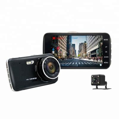 Κίνα 1080P Front View Camera 4 Inch Dual Lens Car Security Camera T900 Mstar Vehicle Dashcam FHD Automobile DVR Driving Road with Optional GPS Recorder προς πώληση