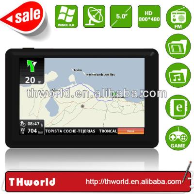 China Motor vehicle wholesale control no. 5 Inch Iraq Map Navigation Model K50 With MSB 2531 CPU 800MHz 4GB Memory Te koop