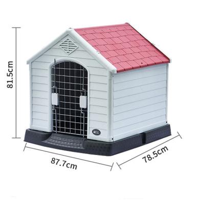 China Breathable Warm Sale Winter Dog Villa Four Seasons Universal Outdoor Warm Dog House Kennel for sale