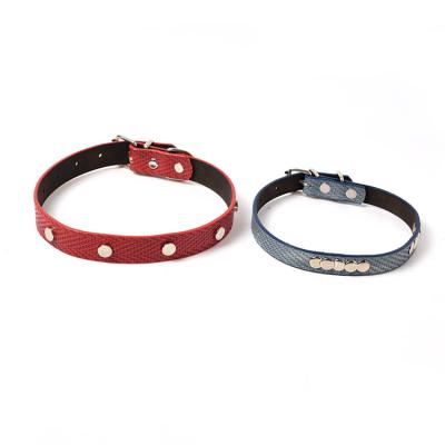 China 2021 Dog Collar Wear-resistant And Durable Custom Metal Buckle Collar Hardware for sale