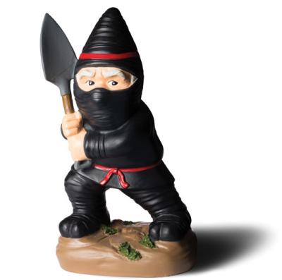 China Europe factory custom THE NINJA GARDEN GNOME for sale