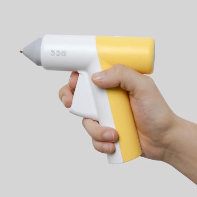 China Beaverlab Lithium ABS Shell+ Stanless Glue Melt Steel Hot Tool Repair DIY Mini Glue Gun Cordless Lithium Heater with Glue Stick for sale