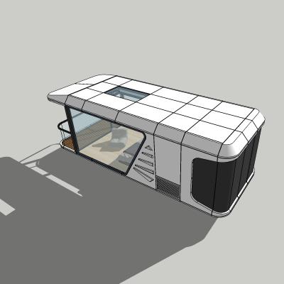 China Stylish And Modern Space Capsule Home 8 Tons For Better Living Experience Capsule Tiny House for sale