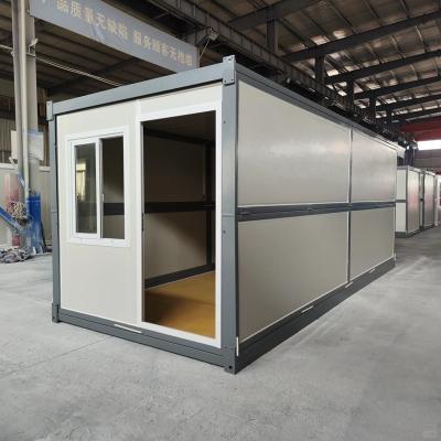 China Steel Mobile Tiny Prefab Fold Out Container Homes Portable Container House for sale