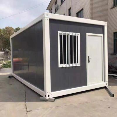 China Prefabricated Fold Out Shipping Container House Portable With Composite Board for sale