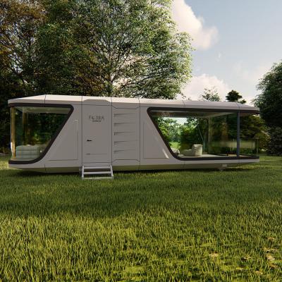 China Prefabricated  Capsule Tiny House Modern Container Capsule Mobile Home for sale