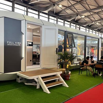 China Modern Fashion Luxury Design Smart Capsule House Prefabricated With Intelligent System for sale