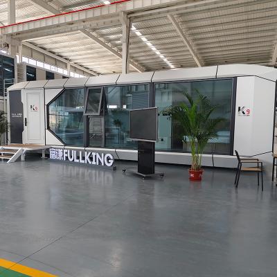 China Living Container Capsule House/ Experience Futuristic Living  Capsule Cabin House for sale