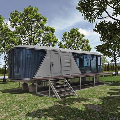China Young People's New Favorite Space Cabin Homestay Fast-Construced Steel Frame Container Houses for Hotel Villa Office Shop Use for sale