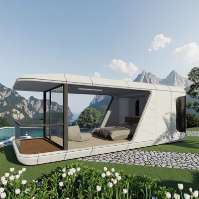 China Space Capsule Homestay: 270-degree Panoramic Lake View Experience for sale