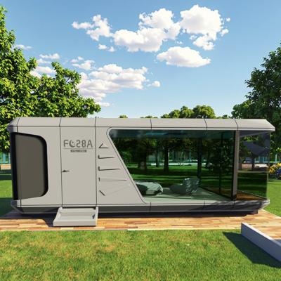 China ‌Lakeside Capsule Retreat‌: Immersive 270° Vistas Through Floor-to-ceiling Smart Glass – Where Nature Becomes Your Living Room Wall for sale