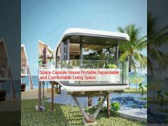 Space Capsule House Portable Expandable and Comfortable Living Space