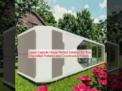 Space Capsule House Perfect Solution for Your Diversified Prefabricated Construction Needs