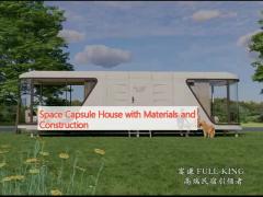 Space Capsule House with Materials and Construction