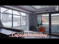 ce/iso fast install space capsule homestay for your business requirements