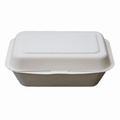 China Biodegradable Bagasse To Go Disposable Container Eco Friendly Food for sale