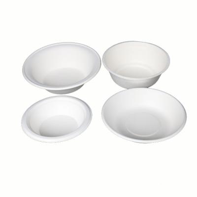 China Microwavable Biodegradable Sugarcane Bagasse Food Packaging Bowl for sale