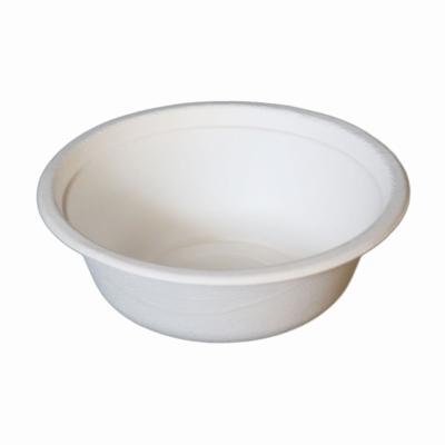 China Microwavable Biodegradable Eco-Friendly Salad Bowl Sugarcane Bagasse for sale