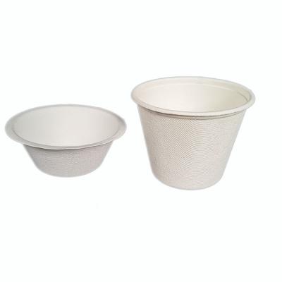 China Bagasse Heat Resistant Biodegradable Paper Pulp Cup for sale