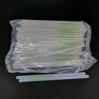 China Plasma Heat Resistant Compostable Biodegradable Straws for sale