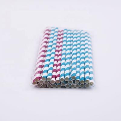 China Traditional Disposable Biodegradable Paper Drinking Straw for sale