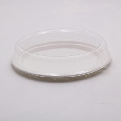 China Traditional disposable dishes with clear plastic dome lid for sale