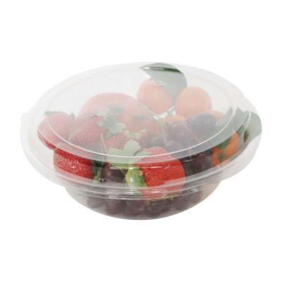 China Water Resistant Compostable Custom PLA Bowls Clear With Clear Lids for sale