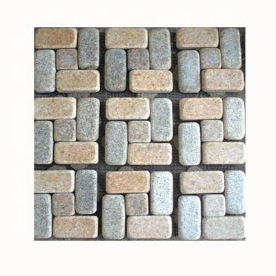 China Traditional Granite Cobblestone Cheap Pattern Landscaping Stone for sale