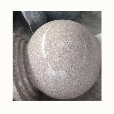 China Traditional Nature Stone Ball Stone Sphere For Garden for sale