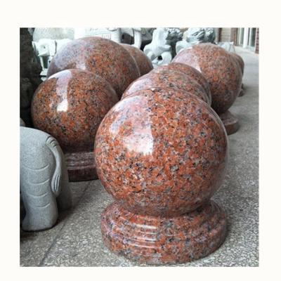 China Traditional Granite Parking Stone Ball, Stopping Stone for sale