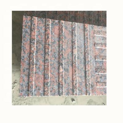 China Traditional Indian Brown Granite Tactile Paving Tiles for sale