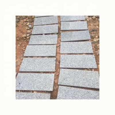 China Modern Gray G603 Granite Sidewalk Paver for sale