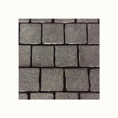 China Black Traditional Basalt Zhangpu Cobblestone for sale