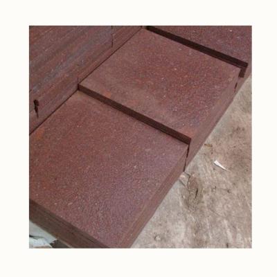 China Modern Porphyry Red Granite Paver For Outdoor Sidewalk for sale