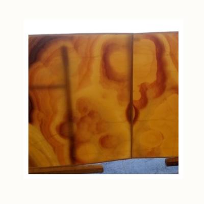 China Modern Super Thin Translucent Marble Onyx Stone Veneer for sale