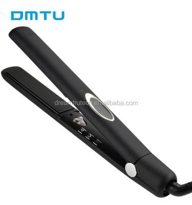 China Digital LCD Outdoor Flat Iron Hair Straighteners Display Hair Straightener for sale