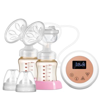 China BPA Straight BPA Solid Breast Double Electric Free Breast Pumping Machine and Round Pump Free Feeding Supplies for sale