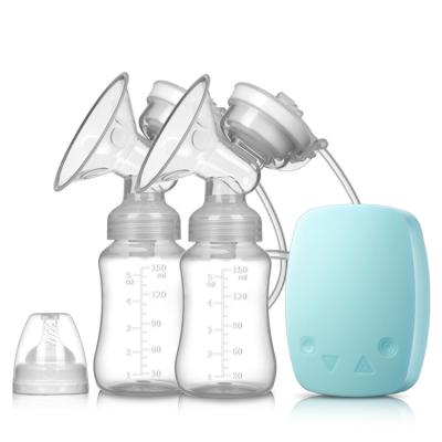 China BPA Free Electric Breastmilk Pump With Double Storage Bottle for sale