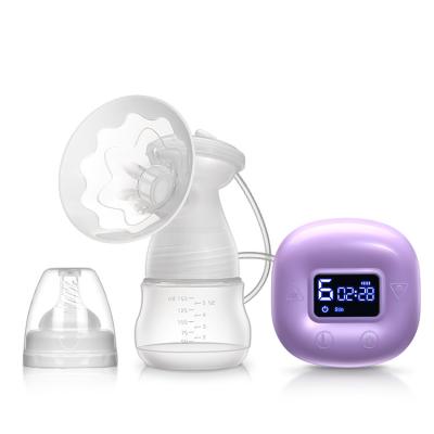 China BPA Free Cute Type Silicone Nursing Milk Electric Breast Pump for sale