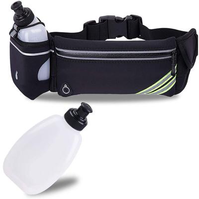 China Water Proof Waterproof TPU Running Fanny Pack With Water Bottle Holders And Phone Pouch for sale