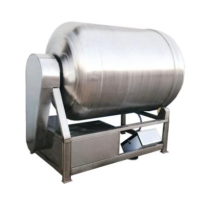 China Energy Factory Price Large Capacity Stainless Steel Beef Meat Vacuum Roll Kneading Machine Bacon Saver Machine for sale