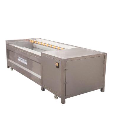 China Professional Snack Factory Potato Skin Cleaning And Peeling Machine for sale