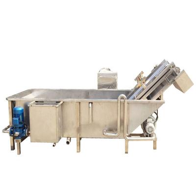 China Snack Factory Potato Chips Blanching Machine Fruit And Vegetable Automatic Bubble Washing Machine For Kitchen for sale