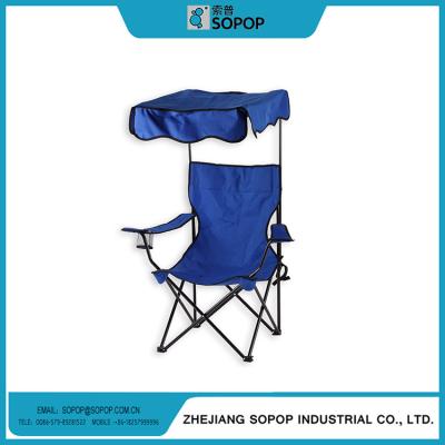 China Adjustable Positioning Locks And Stands Chair Sun Couches Folding Lounge Beach Deck Chair With Sun Canopy for sale